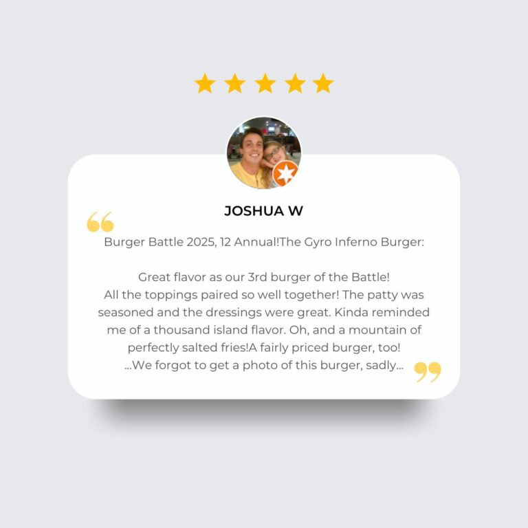 JOSHUA W Customer review