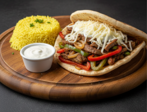 Boki menu Fajita Style Pita