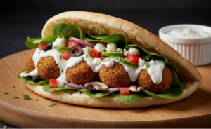 Boki Menu Falafel Pita