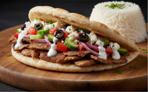 Boki MenuTraditional Gyro
